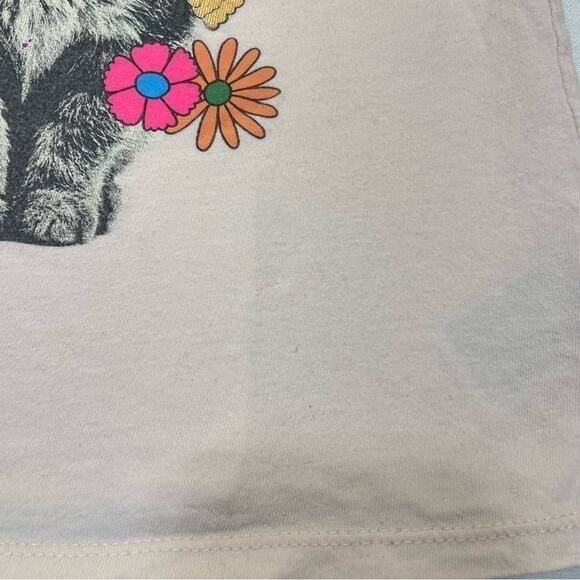 Stay Cool Cat Graphic T-shirt Size 5 short sleeve - Picture 4 of 7